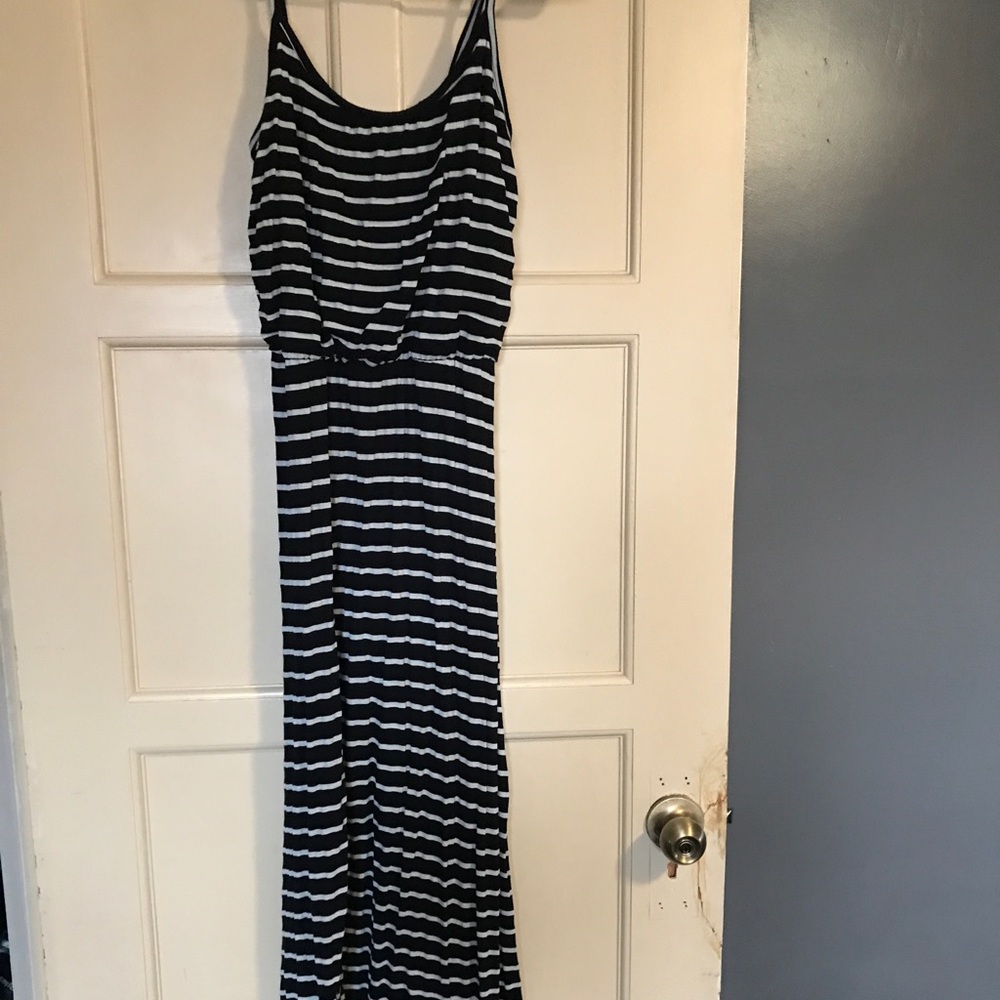 Striped Maxi